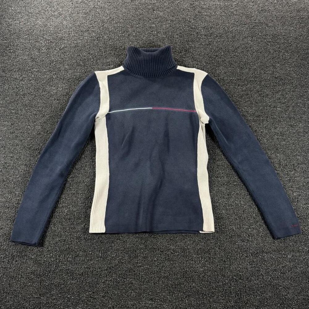 Tommy hilfiger 2000s ribbed turtleneck